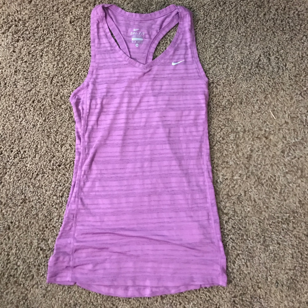 Purple Nike drift tank