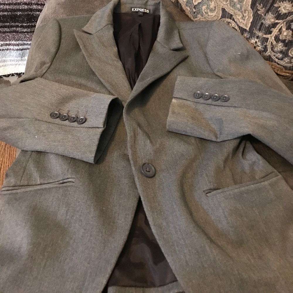 Express gray jacket