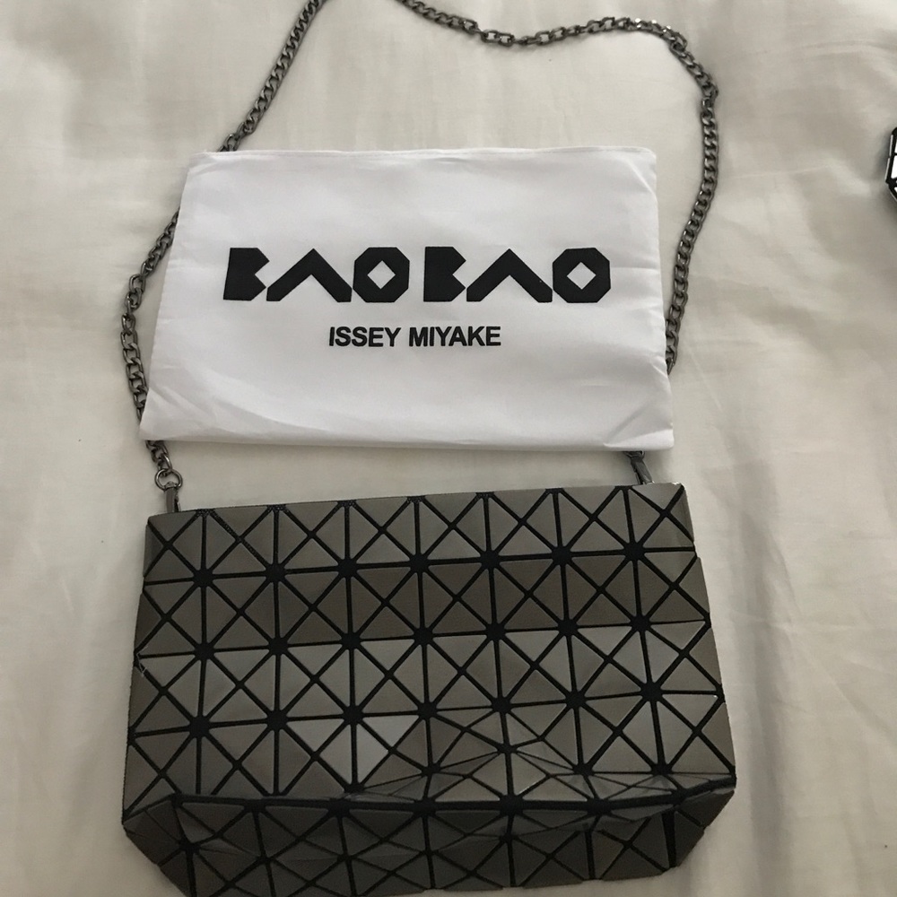 Dark gray Cross body bag/clutch