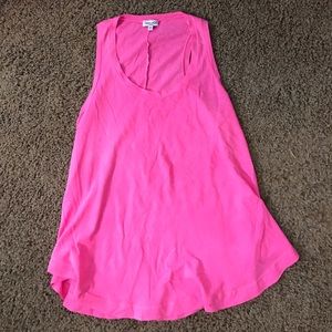Splendid pink tank top