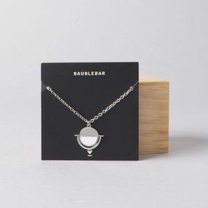 NWT | Bauble Bar Snowfall Pendant Necklace