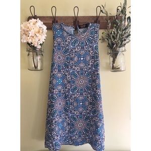 Gliks Patterned Shift Dress