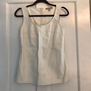 Never worn BR Faux leather top