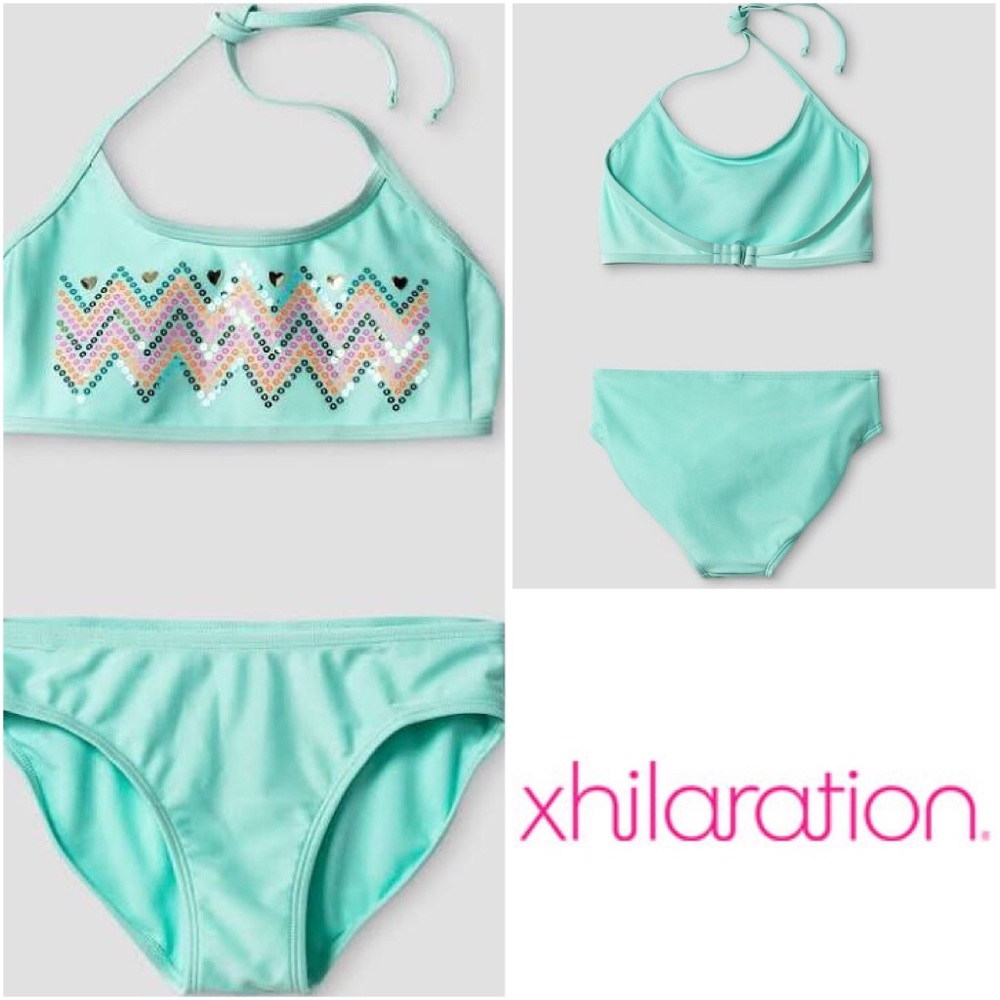 Xhilaration 2 piece swim suit