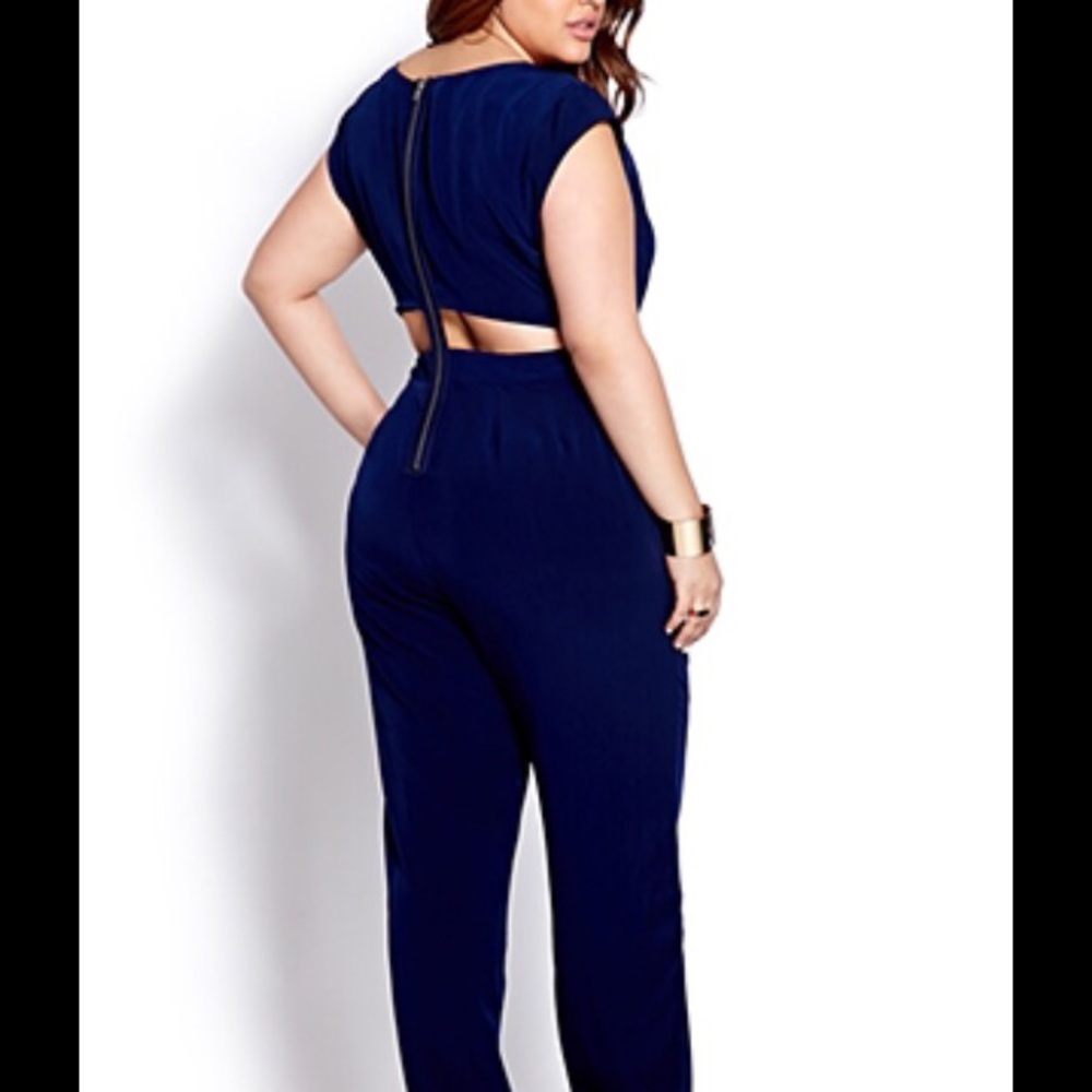 Navy Jumpsuit