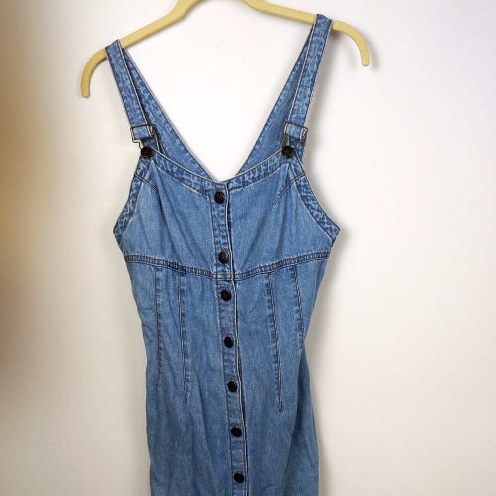 Denim overalls