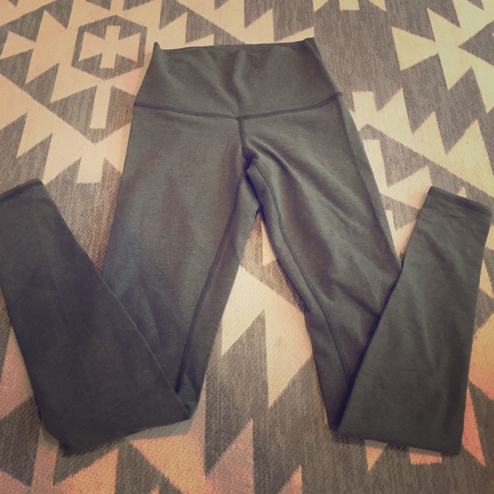 Lululemon cotton high rise wunder under pants