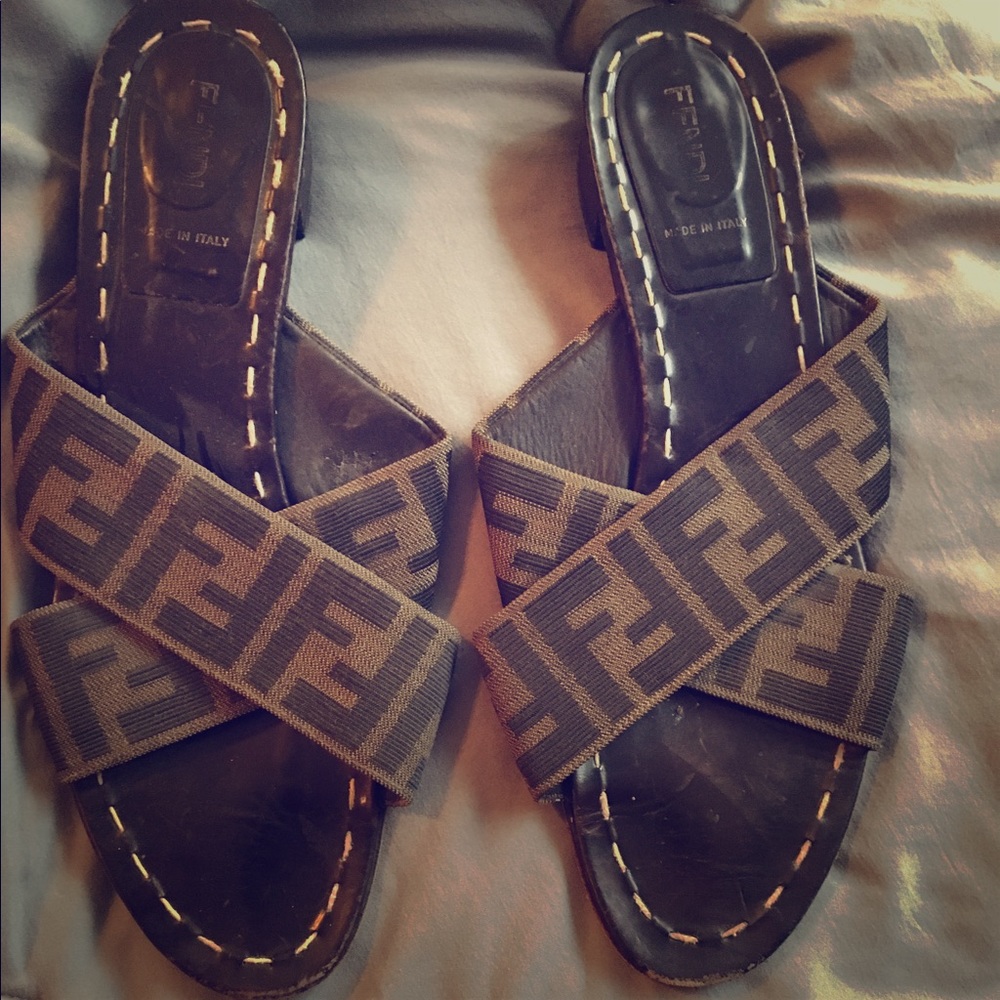 Authentic Fendi Sandals