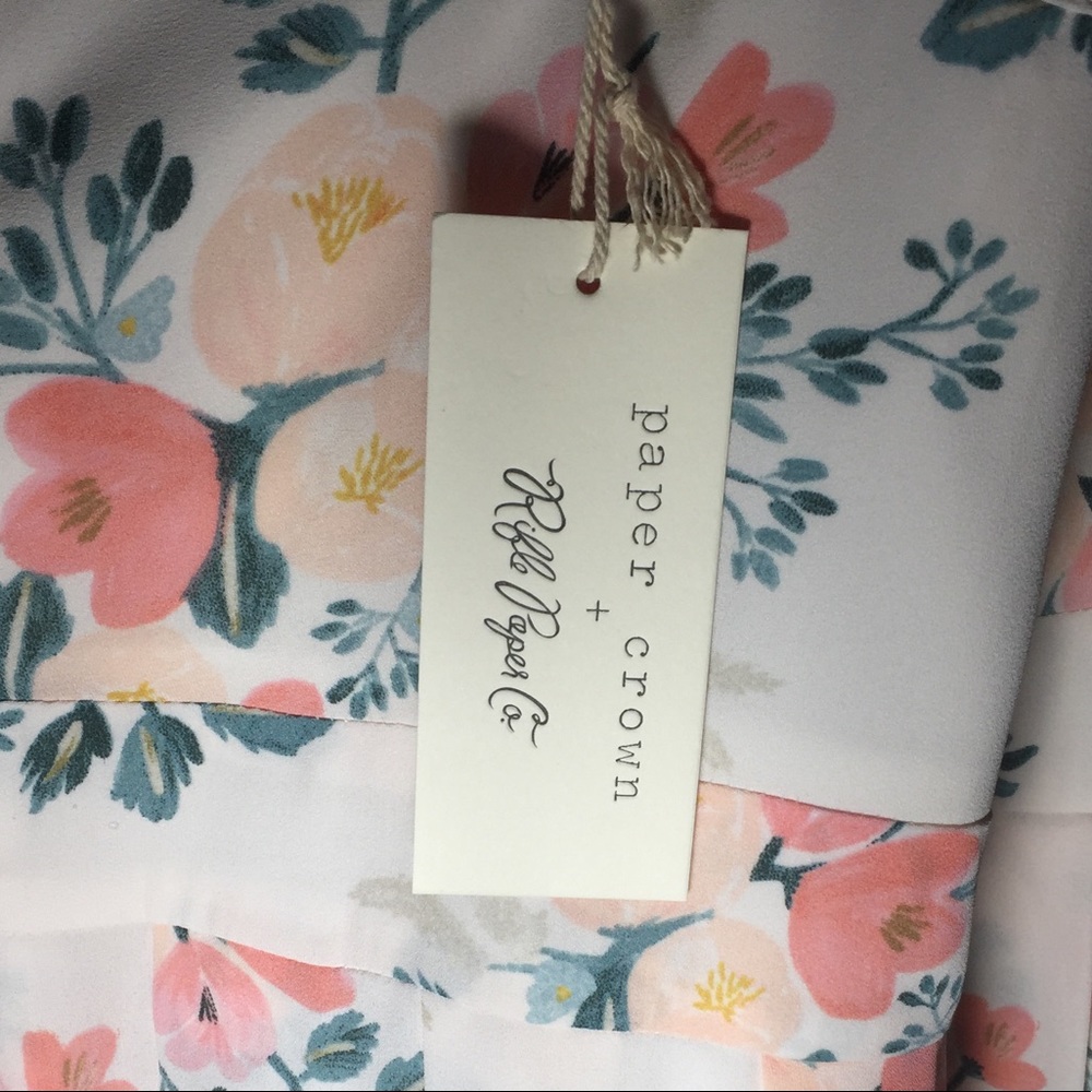 Paper Crown - Rifle Paper "Forget me not" Dress - Picture 4 of 8