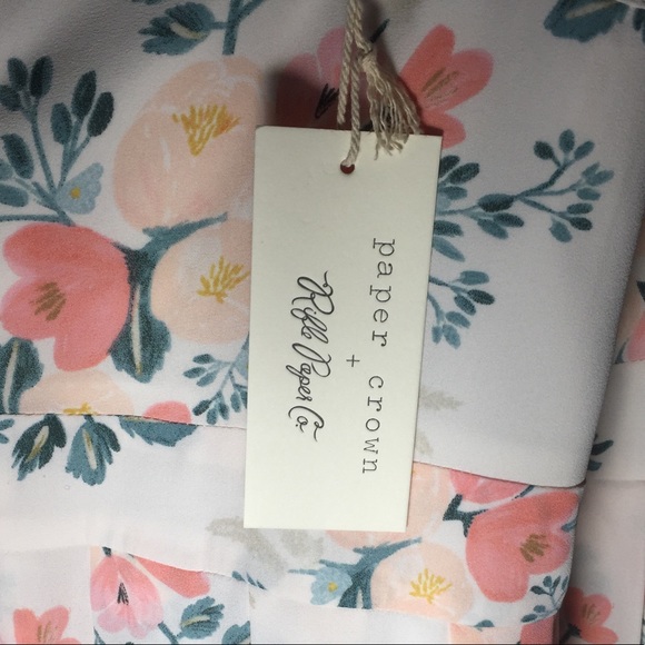 Paper Crown - Rifle Paper "Forget me not" Dress - Picture 4 of 8