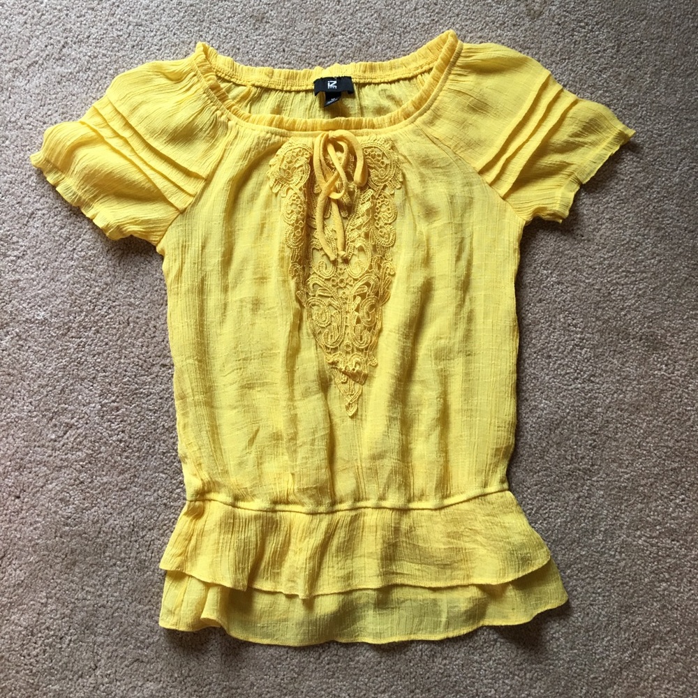 Yellow Blouse