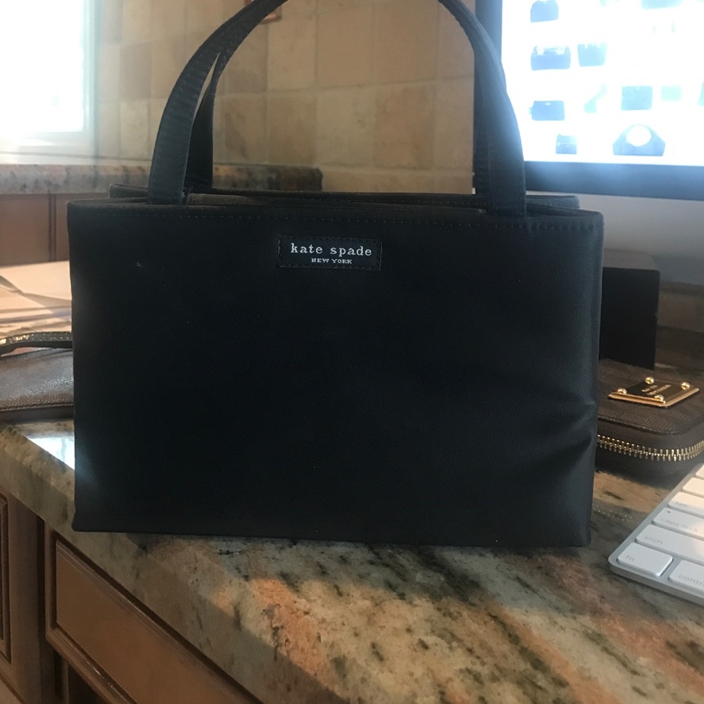 Kate Spade original black nylon handle bag