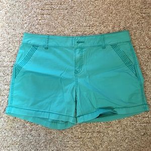 Teal shorts!!