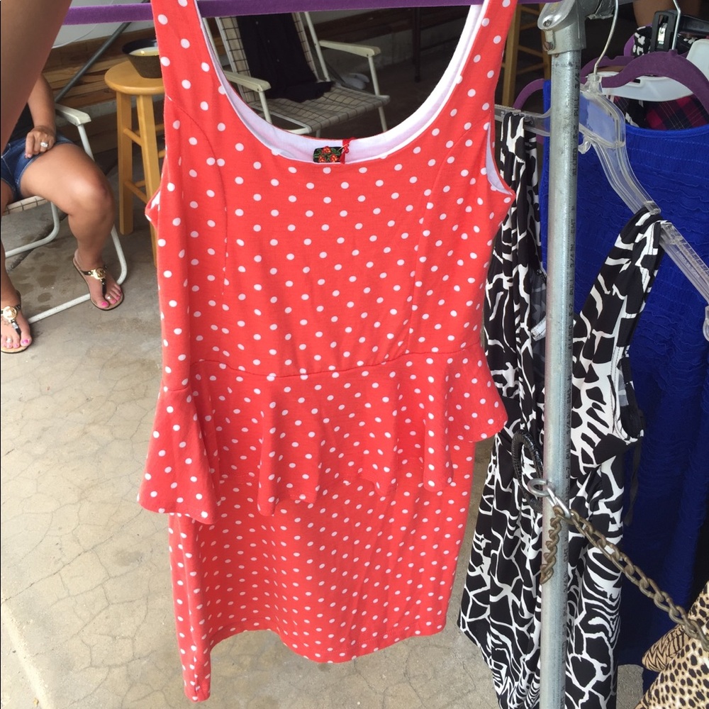 Polka dot dress