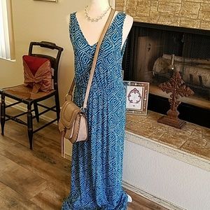 Loft long summer dress