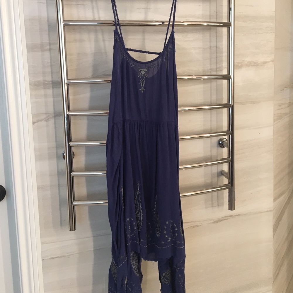 Free people blue dress