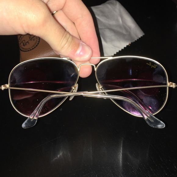 Ray Ban Aviator Pink Flash Lens - Picture 4 of 4