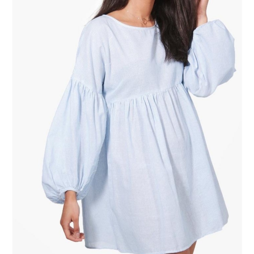 Striped Boohoo Dress - Brand New