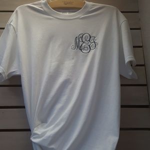 MONOGRAMMED Stitched TShirts