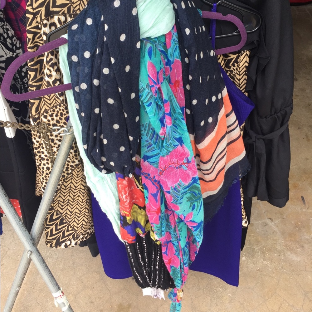 Variety of scarves!