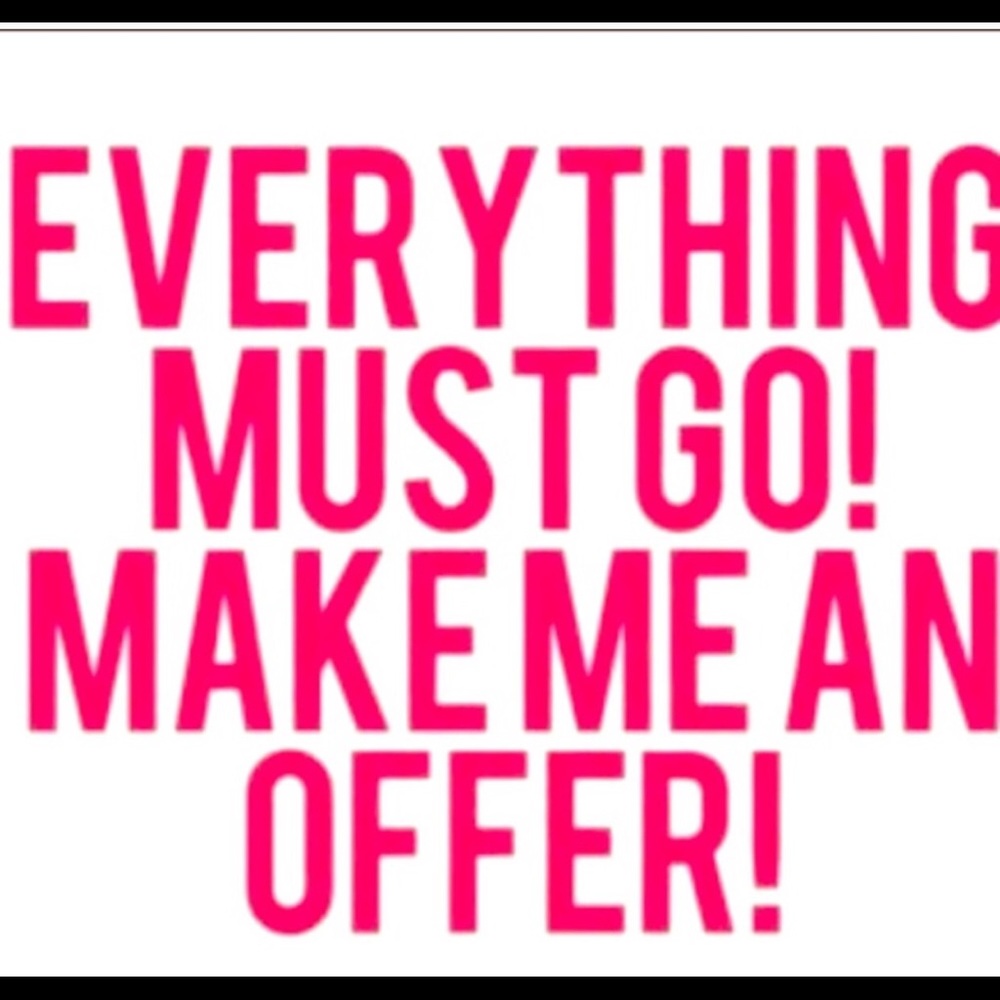 EVERYTHING MUST GO!!! BOGO 50% OFF $10 or less!!!