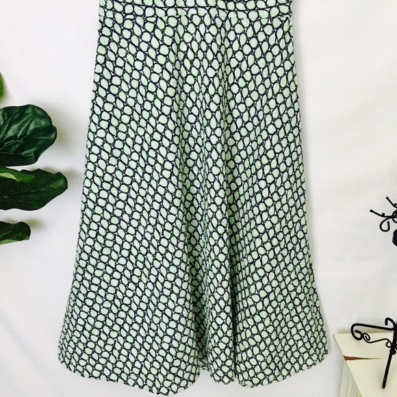 SOLD JCREW V-Neckline Halter Leaf Print Dress - Picture 7 of 8