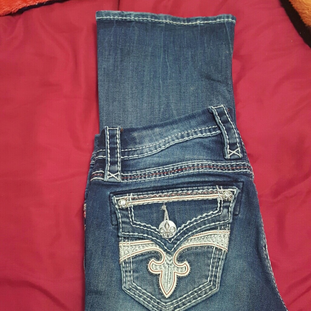Womens rock revival jeans