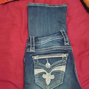 Womens rock revival jeans