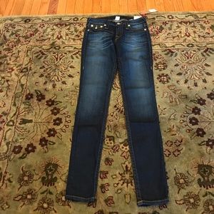 True religion "super skinny" jeans