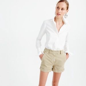 ⚡️SALE J. Crew 100% cotton high rise chino shorts
