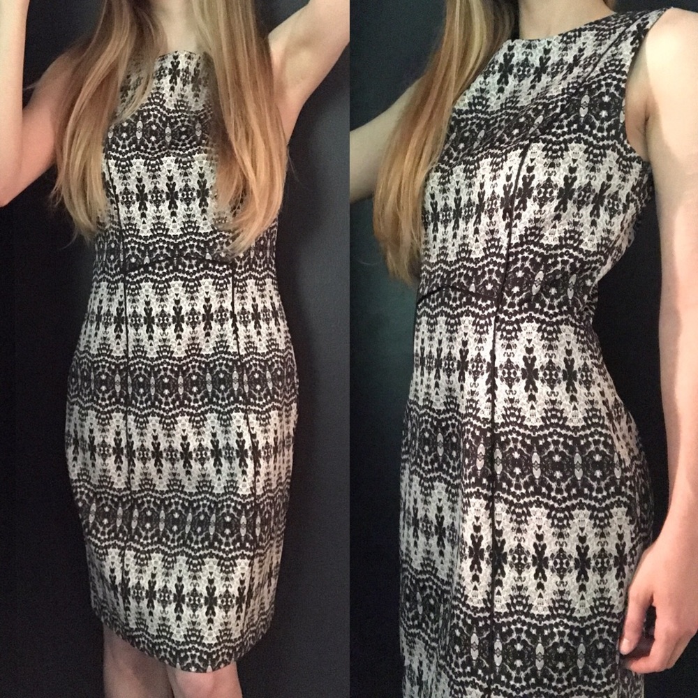 JACQUARD DRESS - Picture 2 of 4
