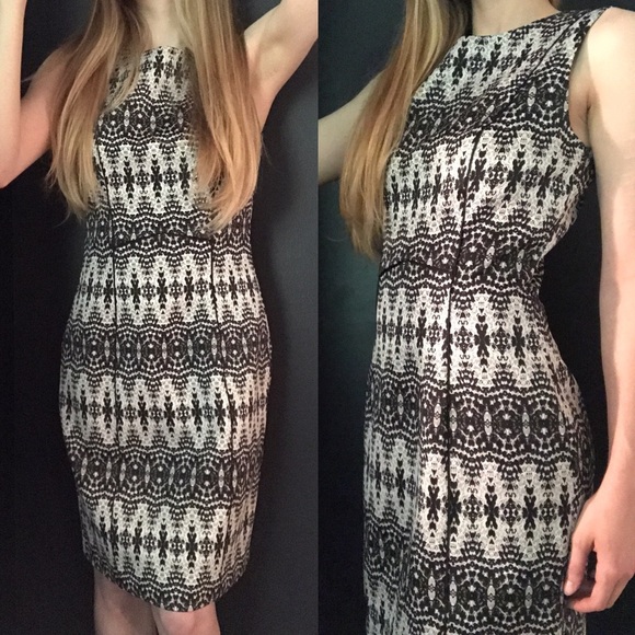 JACQUARD DRESS - Picture 2 of 4