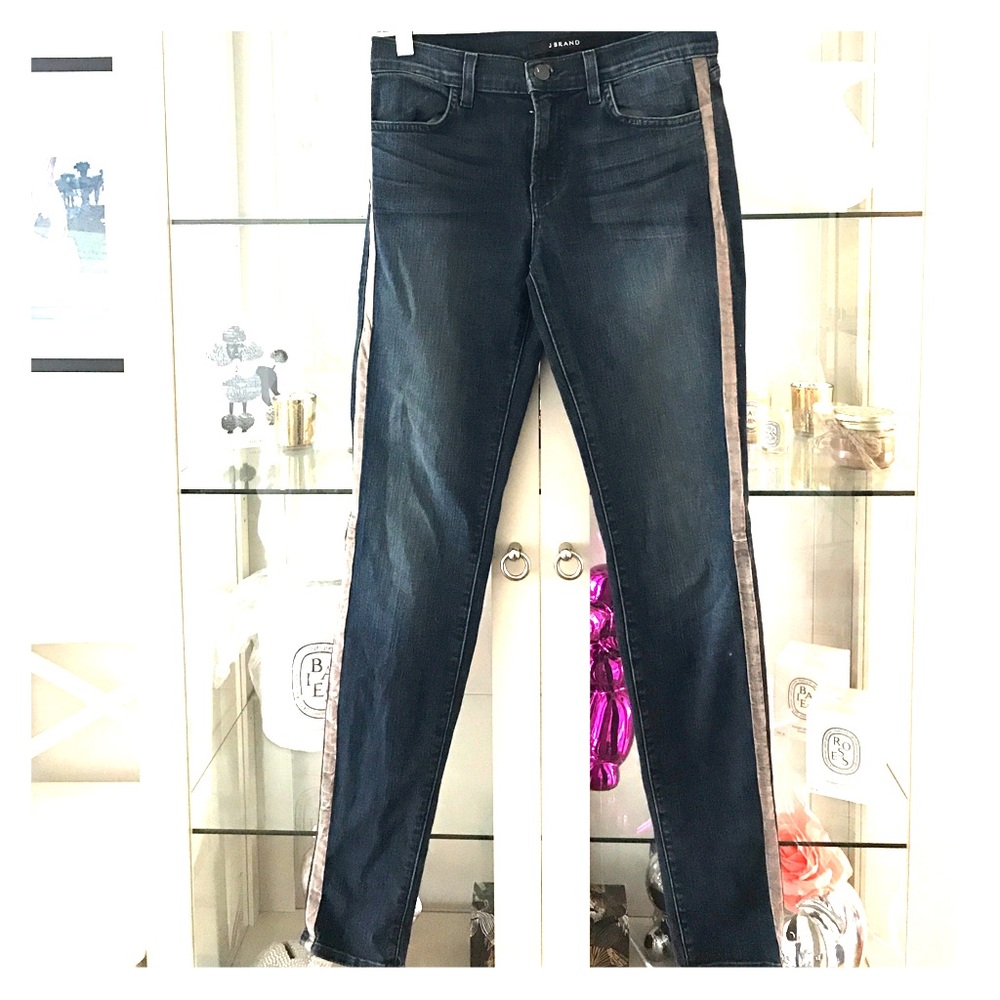 J BRAND #8820C032 Blue Gray Wicked Skinny Jeans