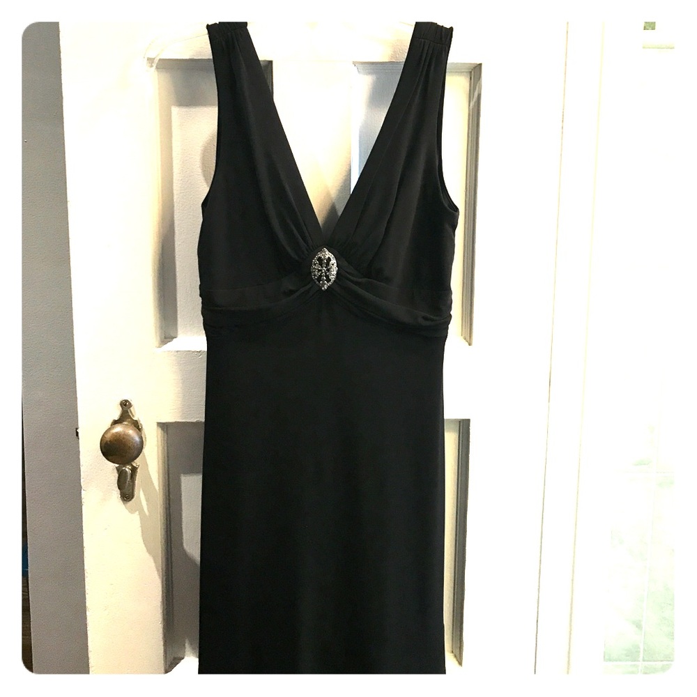 LAUNDRY BY SHELLI SEGAL BLACK DRESS
