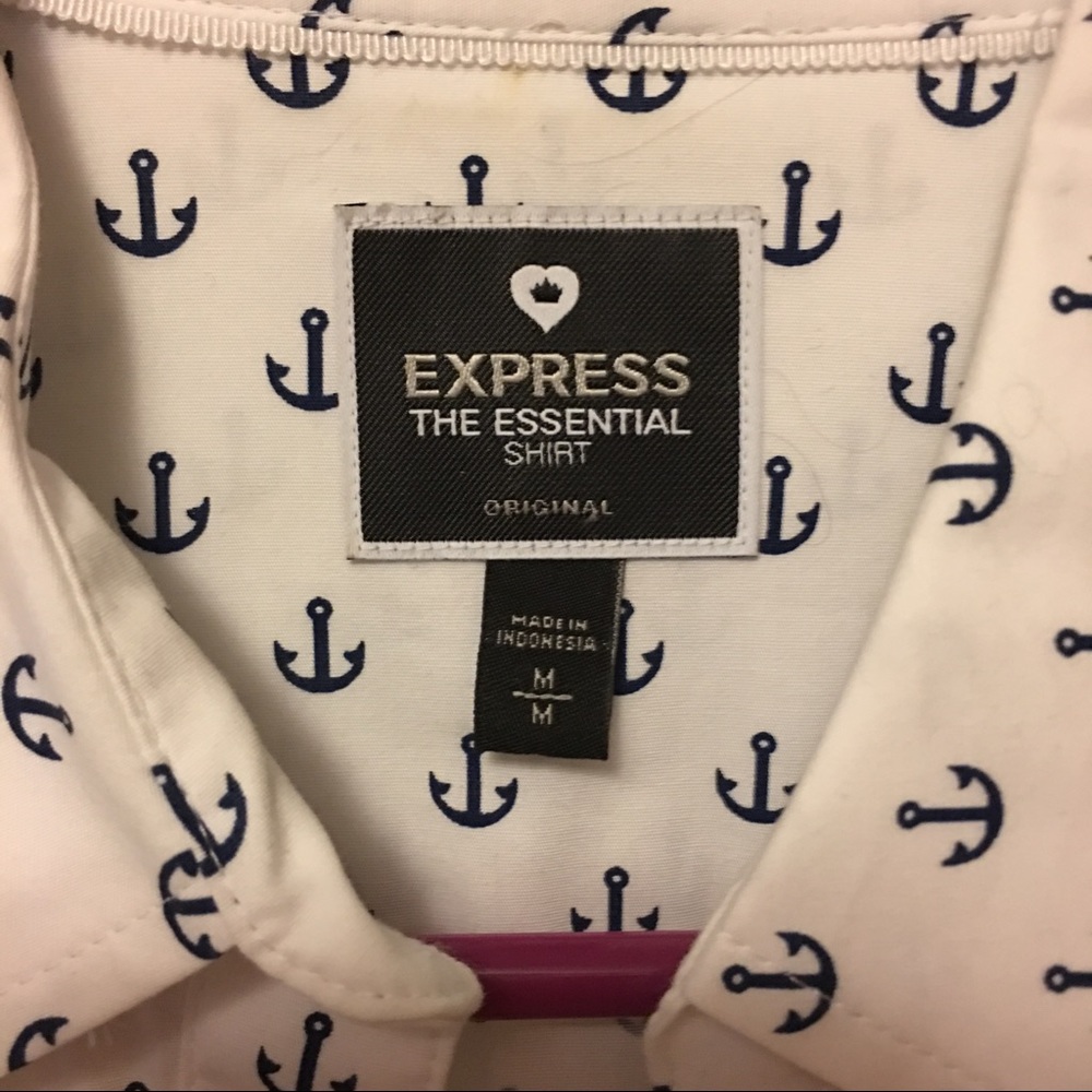 Express Essential Shirt - Anchor Design - Picture 2 of 4