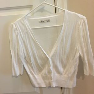 Women's Old Navy Short Sleeve Crop Cardigan