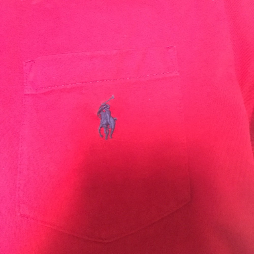 Polo red t shirt