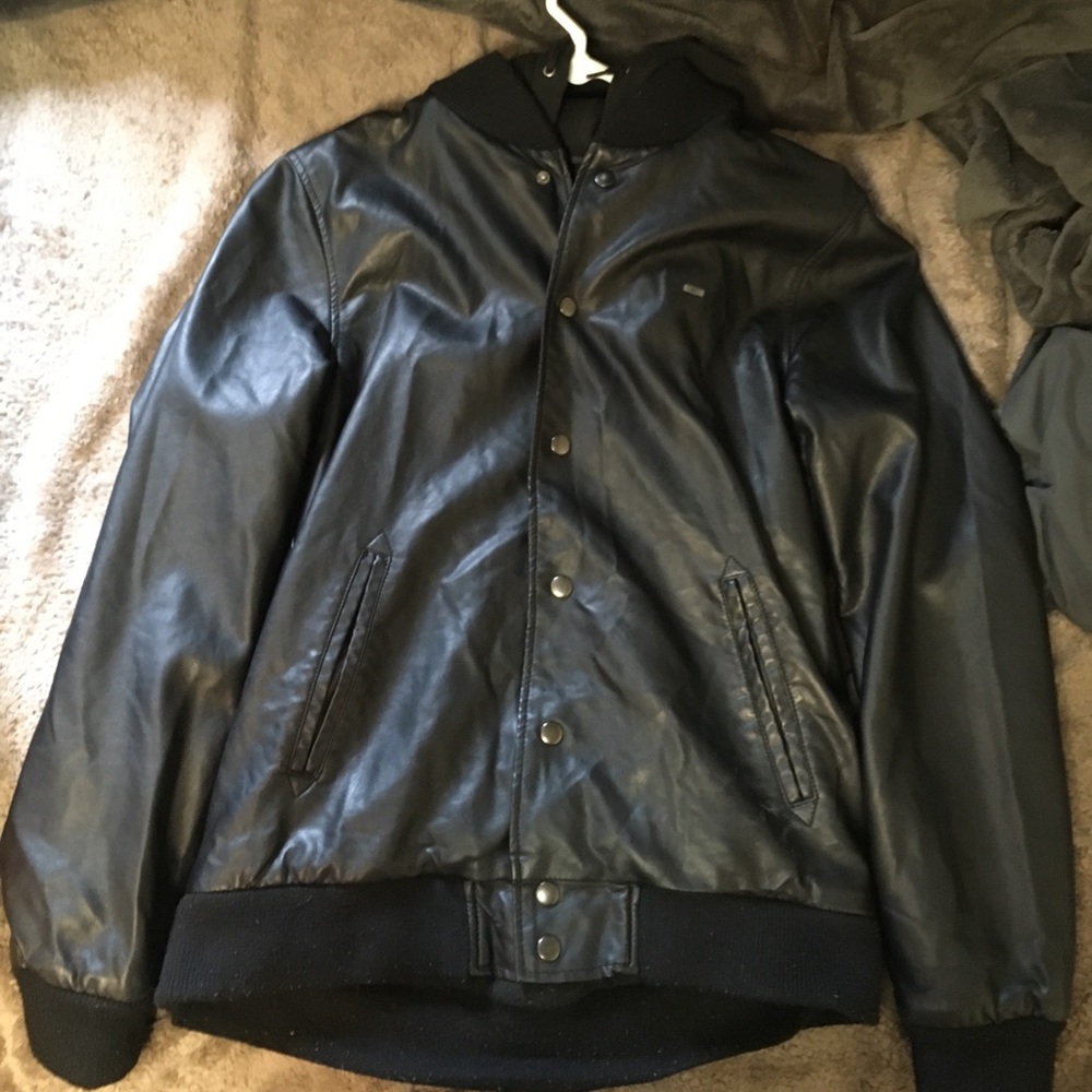 Leather jacket