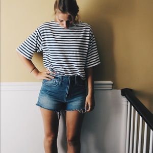 THE PERFECT MADEWELL JEAN SHORTS