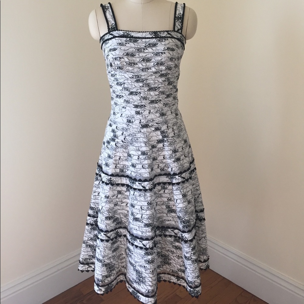 Host-Pick🎉🎉. Anthropologie black and white dress