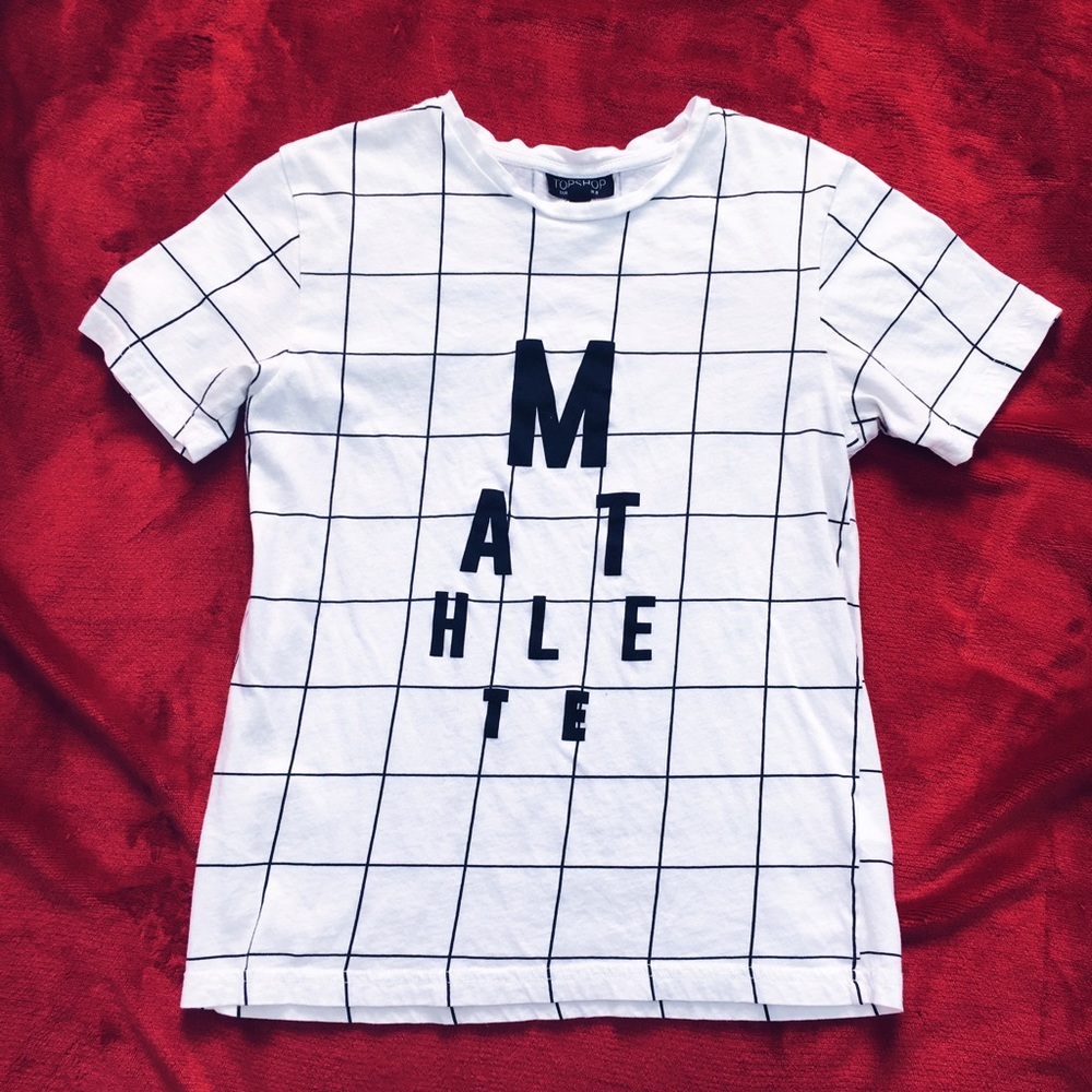 Topshop MATHLETE Tee