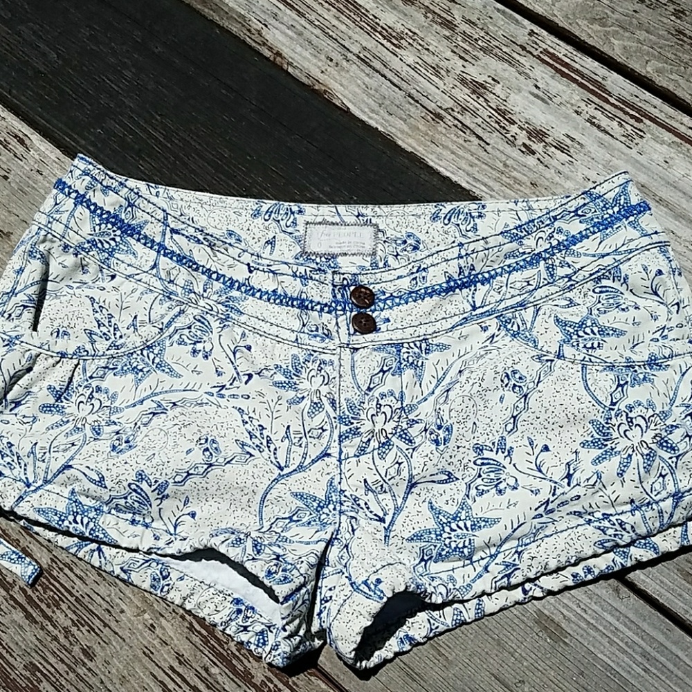 Free People TahitianToile Shorty Shorts