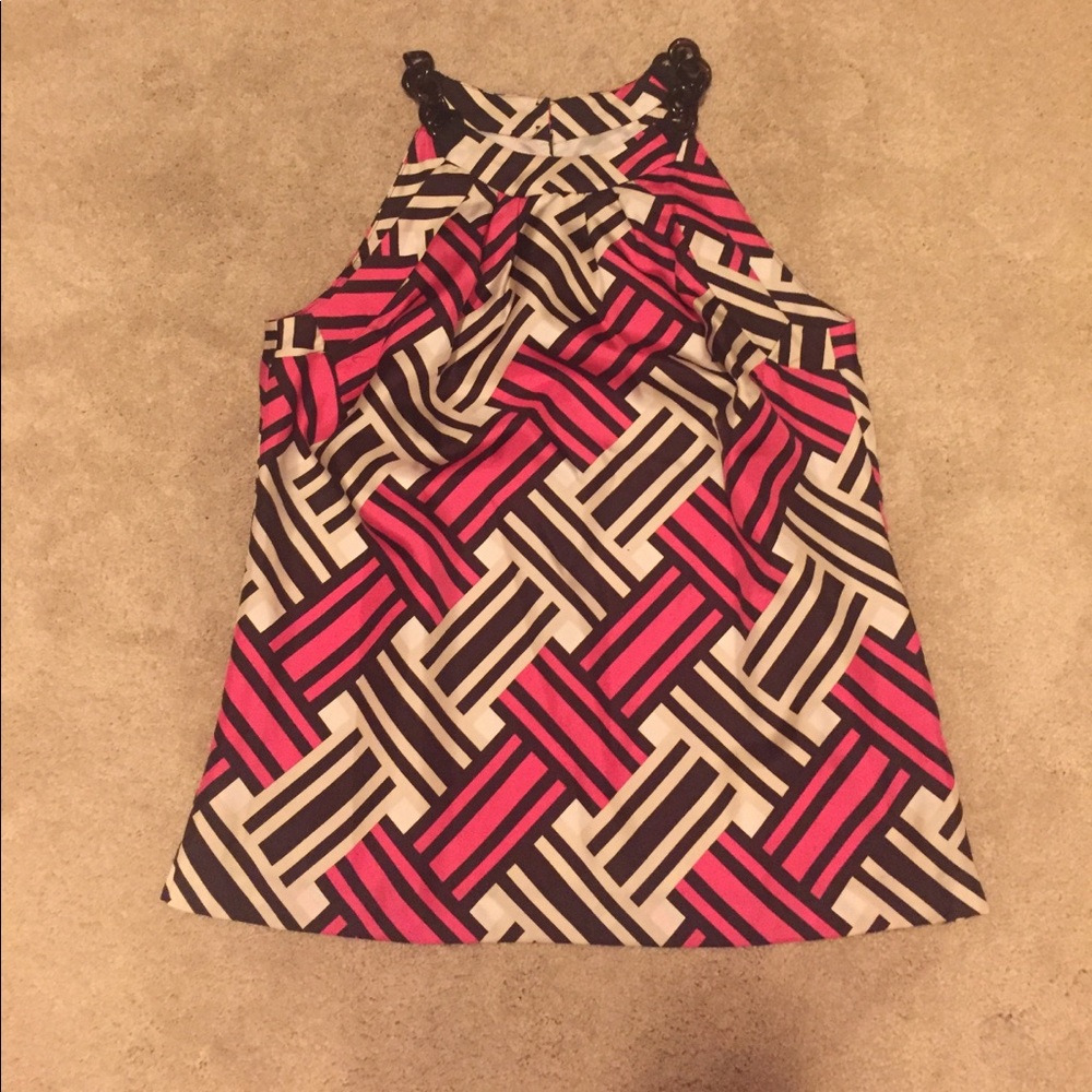 Milly of New York Silk Sleeveless Top.