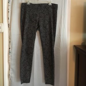 Floral stretch leggings