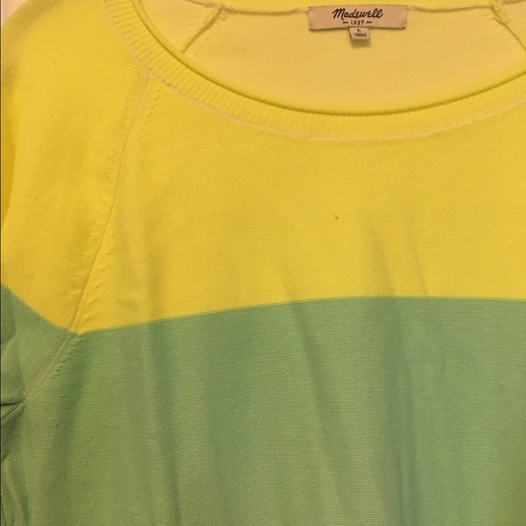 Madewell two tone sweater - Picture 2 of 3