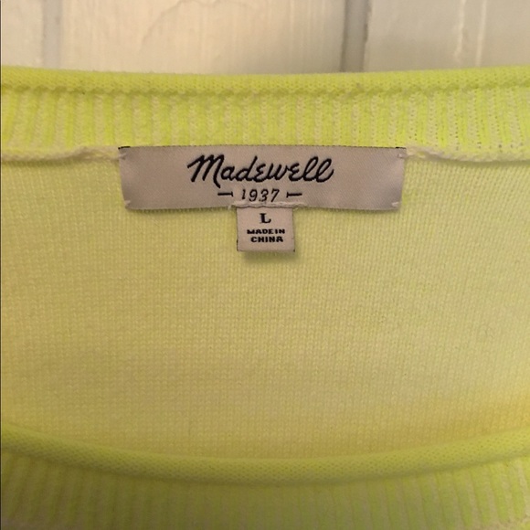 Madewell two tone sweater - Picture 3 of 3