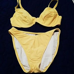Yellow Nautica Bikini size 12