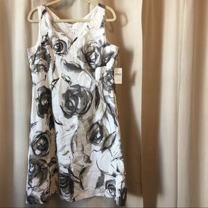 NWT Petite Coldwater Creek Floral Dress