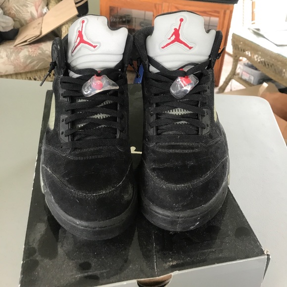 Jordan Metallic 5s - Picture 2 of 4