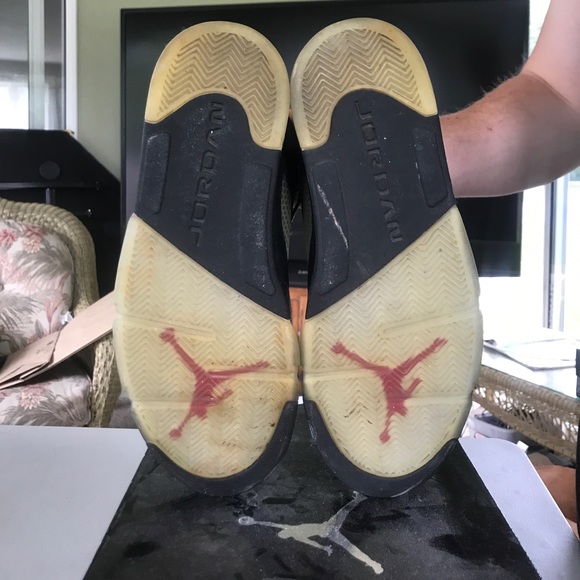 Jordan Metallic 5s - Picture 4 of 4